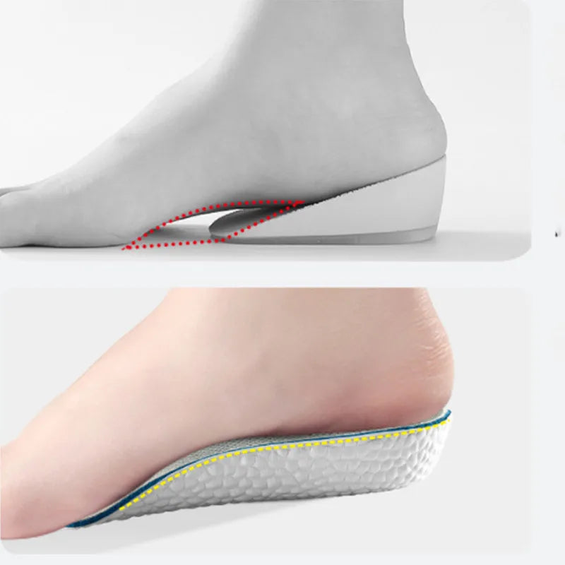 Semelles surélevées confortables | Semelles amortissantes et anti-douleur qui augmentent votre taille et améliorent votre posture