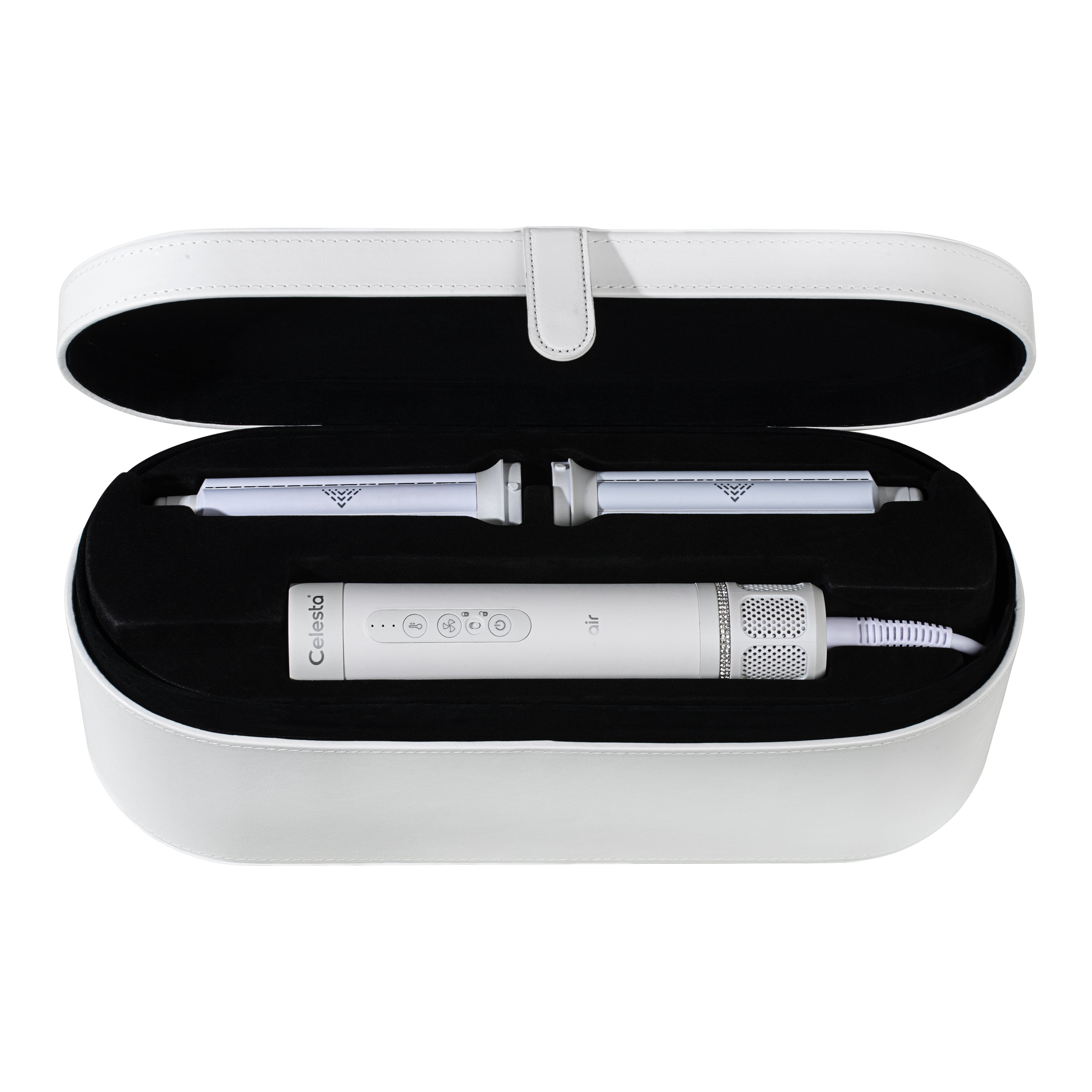 Celesta Sèche-cheveux AirStyler - 8 en 1 Blanc