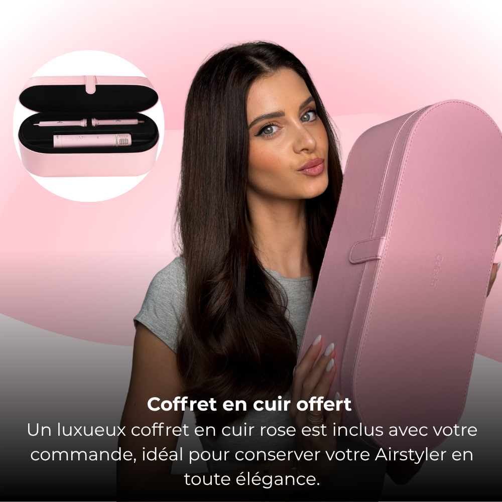 Celesta Sèche-cheveux AirStyler - 8 en 1 Rose