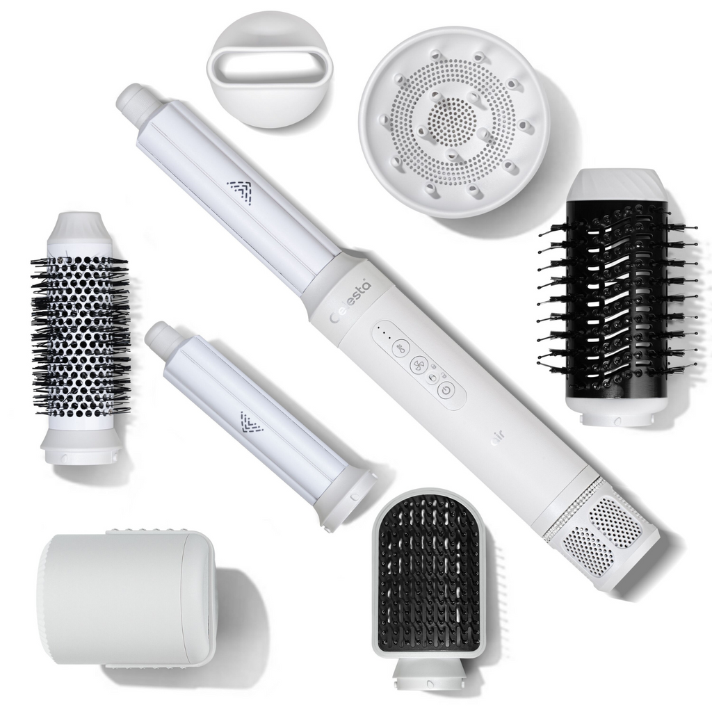 Celesta Sèche-cheveux AirStyler - 8 en 1 Blanc