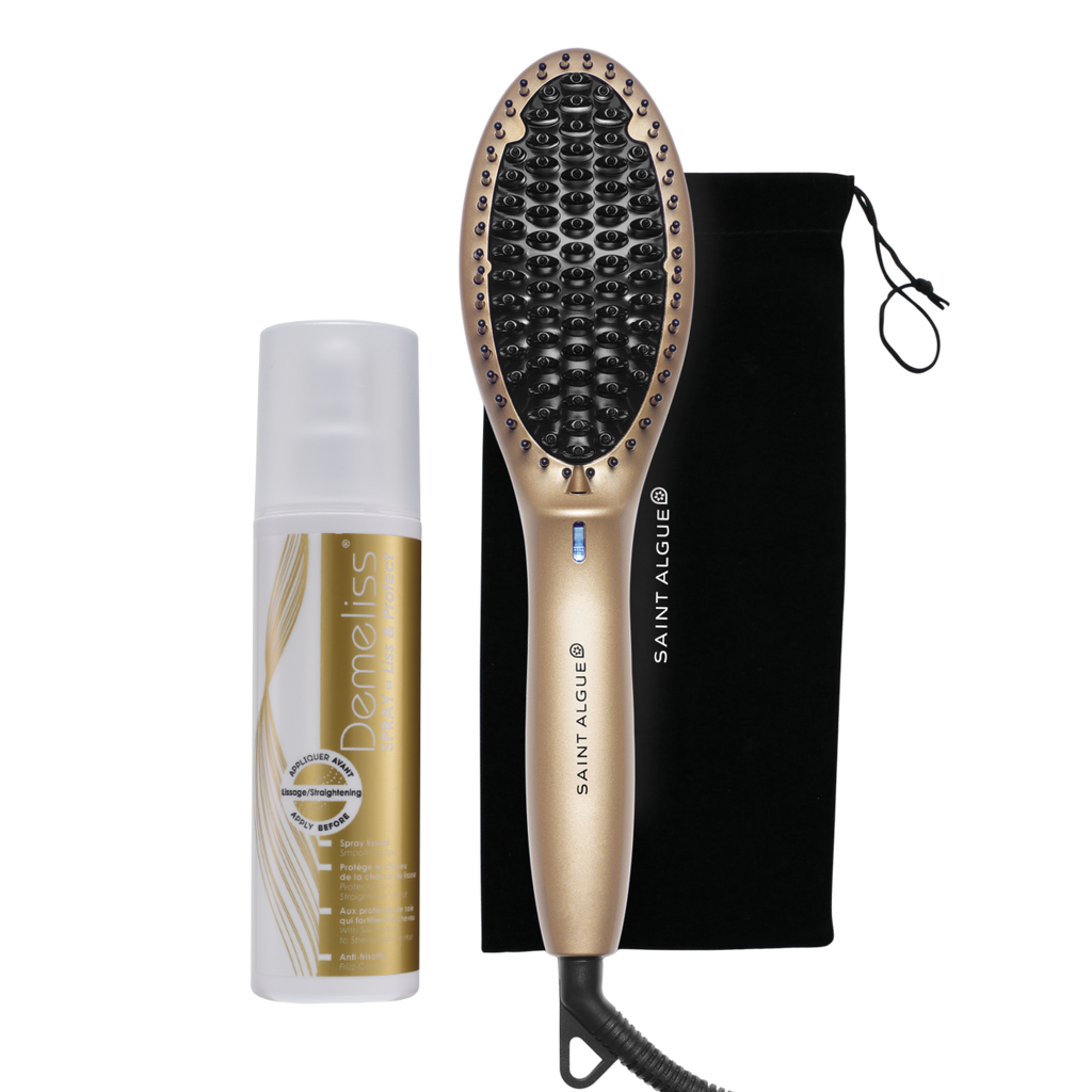 Coffret Brosse Lissante Silk Effect – Brosse Chauffante & Soins