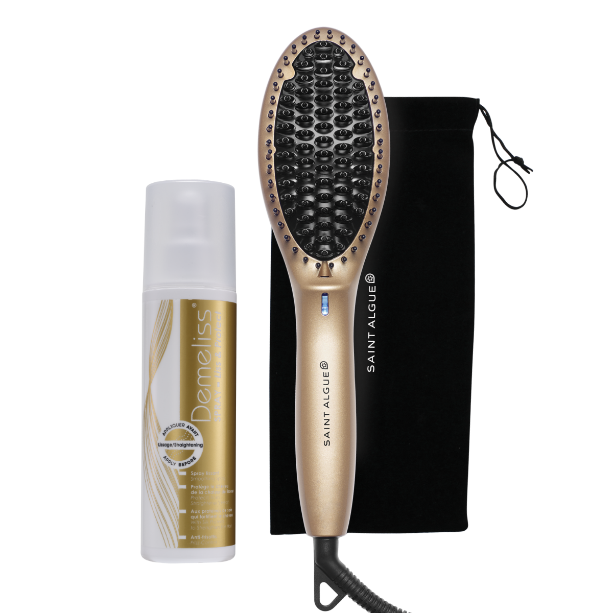 Coffret Brosse Lissante Silk Effect – Brosse Chauffante & Soins
