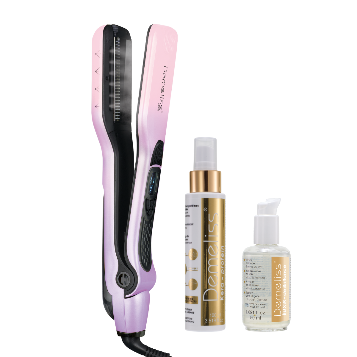 Coffret lisseur vapeur TITANIUM DREAMS