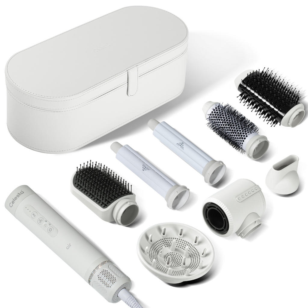 Celesta Sèche-cheveux AirStyler - 8 en 1 Blanc