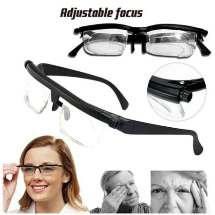 Lunettes Réglables pour Vision de Près & de Loin - VisiFlex