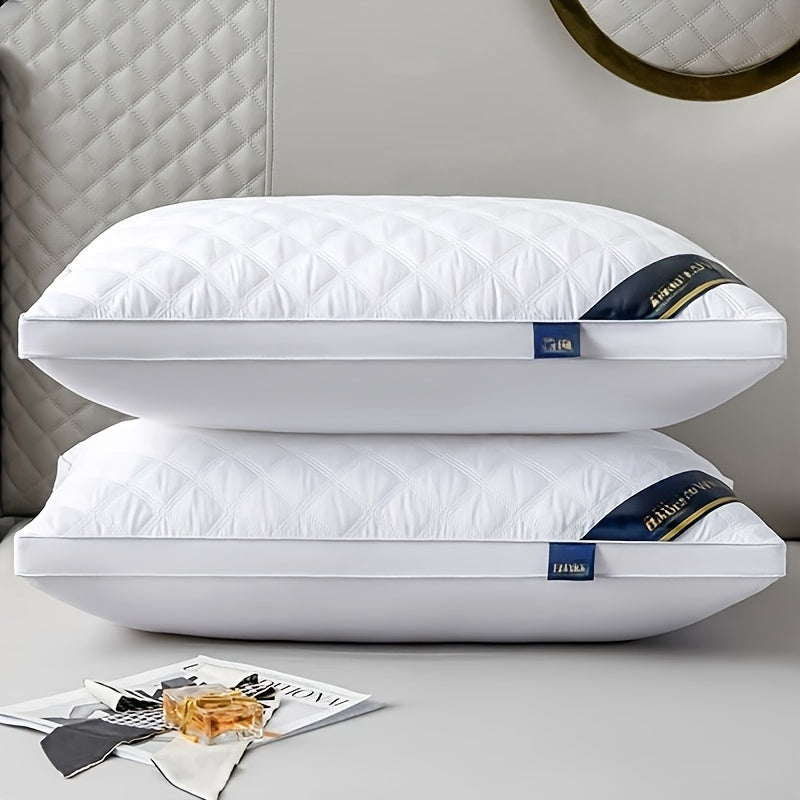 Ensemble de Confort de Sommeil - 2 Oreillers Hypoallergéniques 3D pour un Sommeil de Qualité Hôtelière