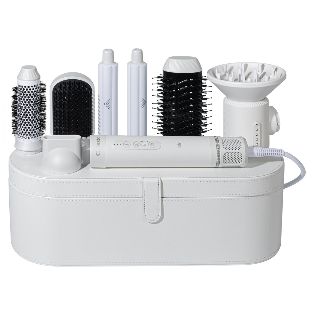 Celesta Sèche-cheveux AirStyler - 8 en 1 Blanc