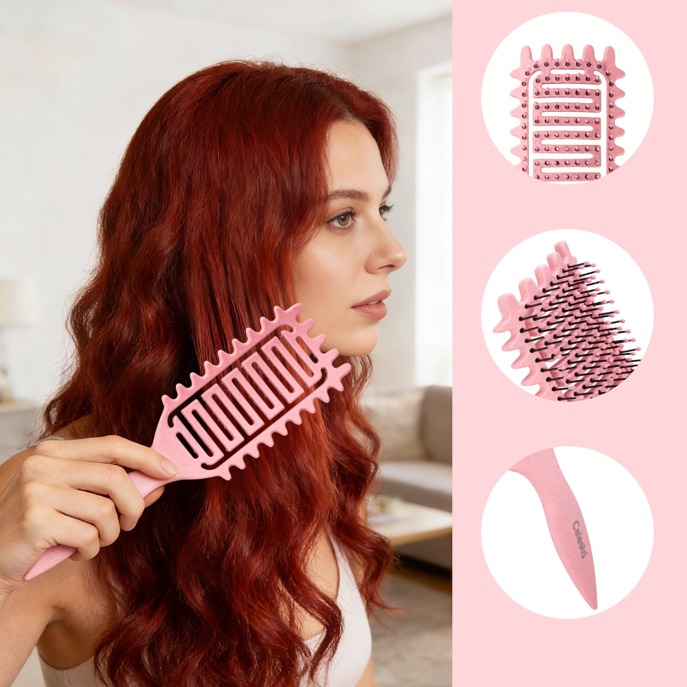 Brosse Boucles Celesta 3-en-1 – Curl Defining Brush