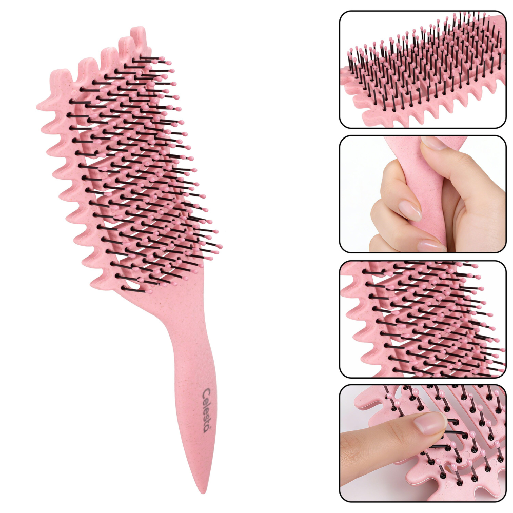 Brosse Boucles Celesta 3-en-1 – Curl Defining Brush