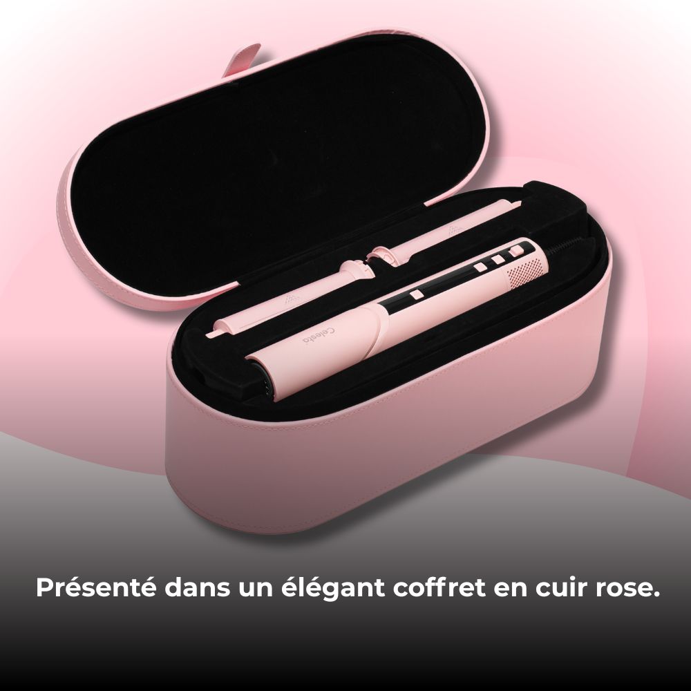 Celesta Sèche-cheveux AirStyler 2.0 - 9 en 1 Rose