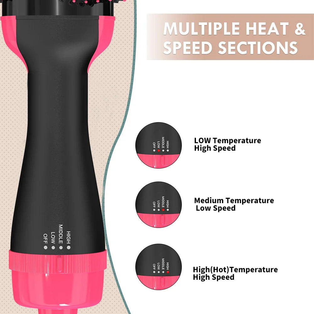 Brosse soufflante XL brushing 3 en 1