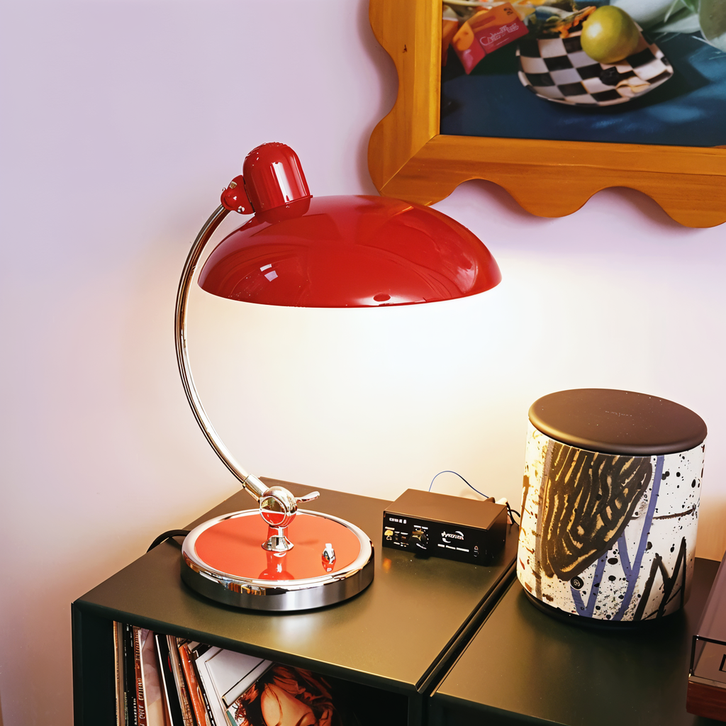 Lampe de bureau vintage réglable en fer – Virella