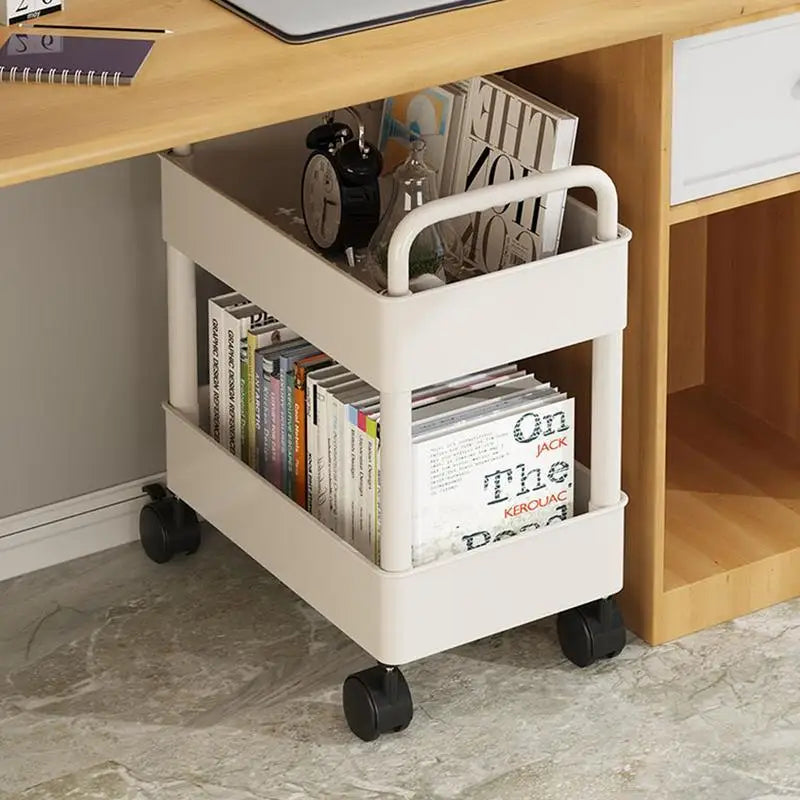 Chariot de Bibliothèque Mobile avec Roues - Rollit