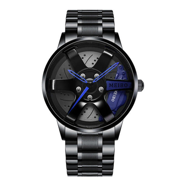 Montre-bracelet pour homme de voiture de course élégante - RaceVision