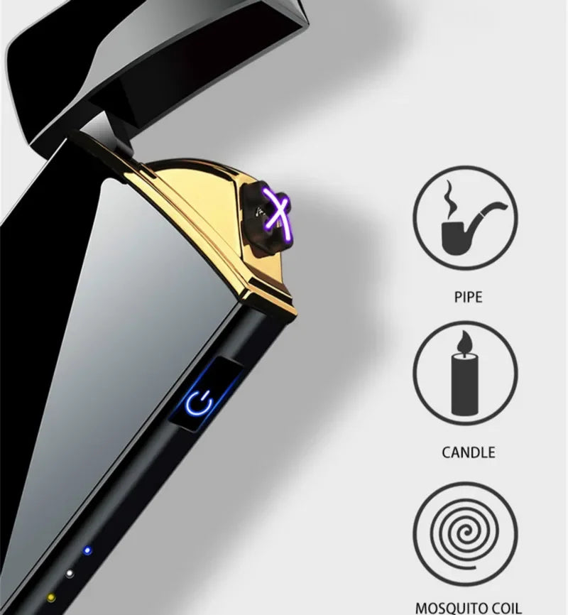 Briquets Plasma Rechargeables USB – Luminaires Résistants au Vent