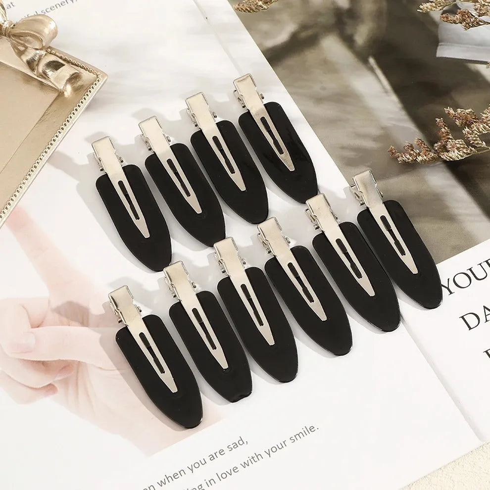 Beauty Clip – Lot de 10 Pinces Sans Marque pour Maquillage & Coiffure