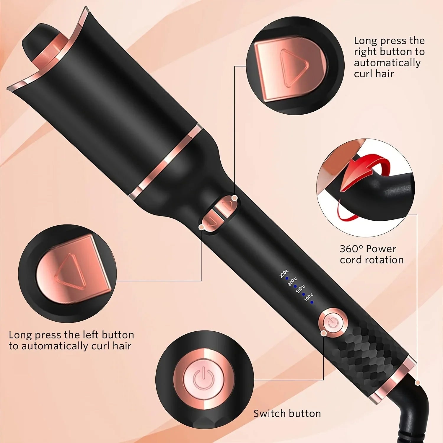 CurlMaster Pro – Boucleur Automatique