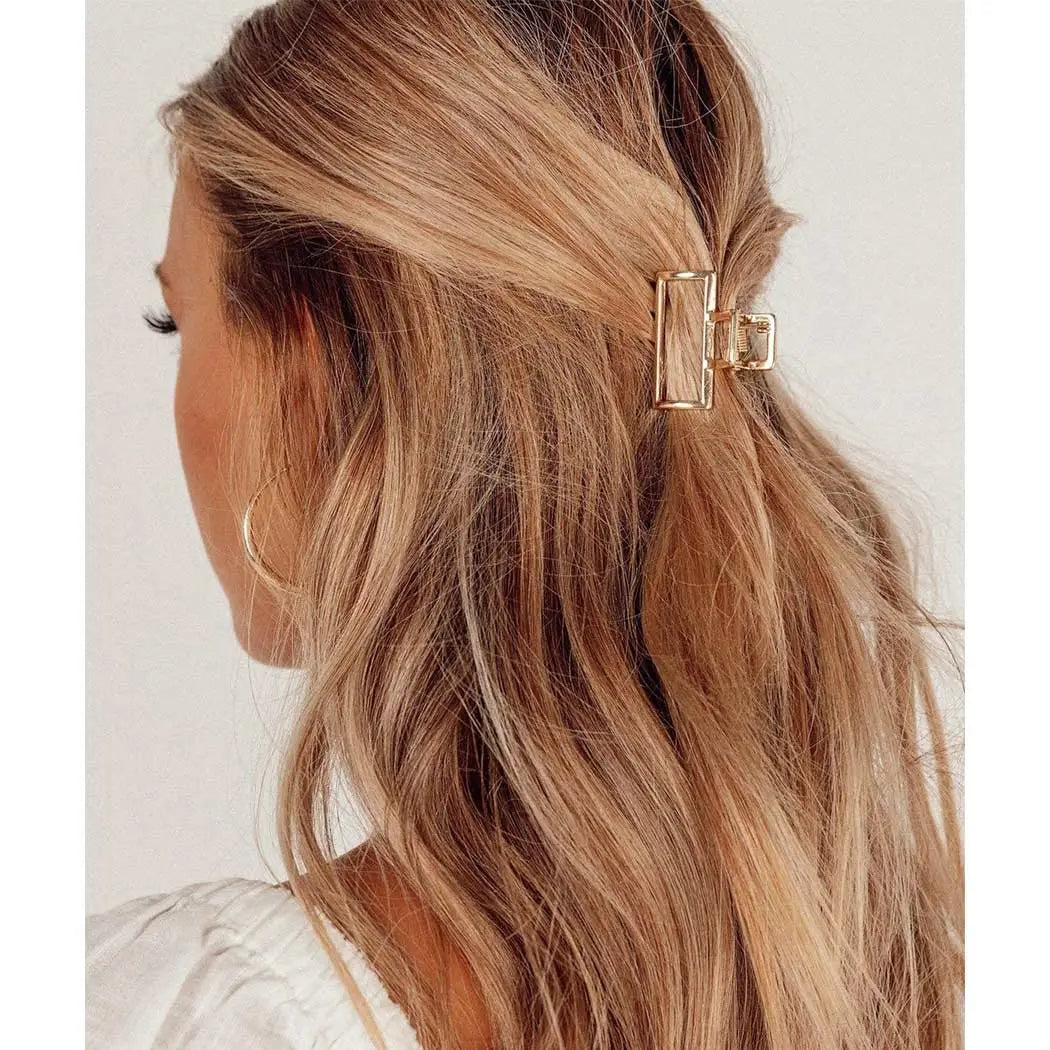Golden Clip - Duo de Mini Pinces Dorées