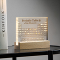 Tableau Périodique Lumineux avec Éléments Réels - Elementa