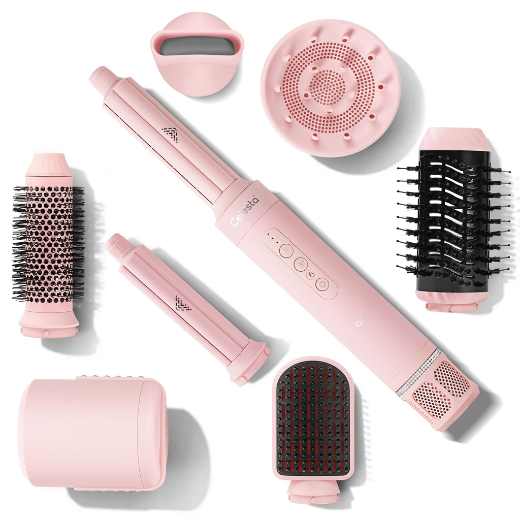Celesta Sèche-cheveux AirStyler - 8 en 1 Rose