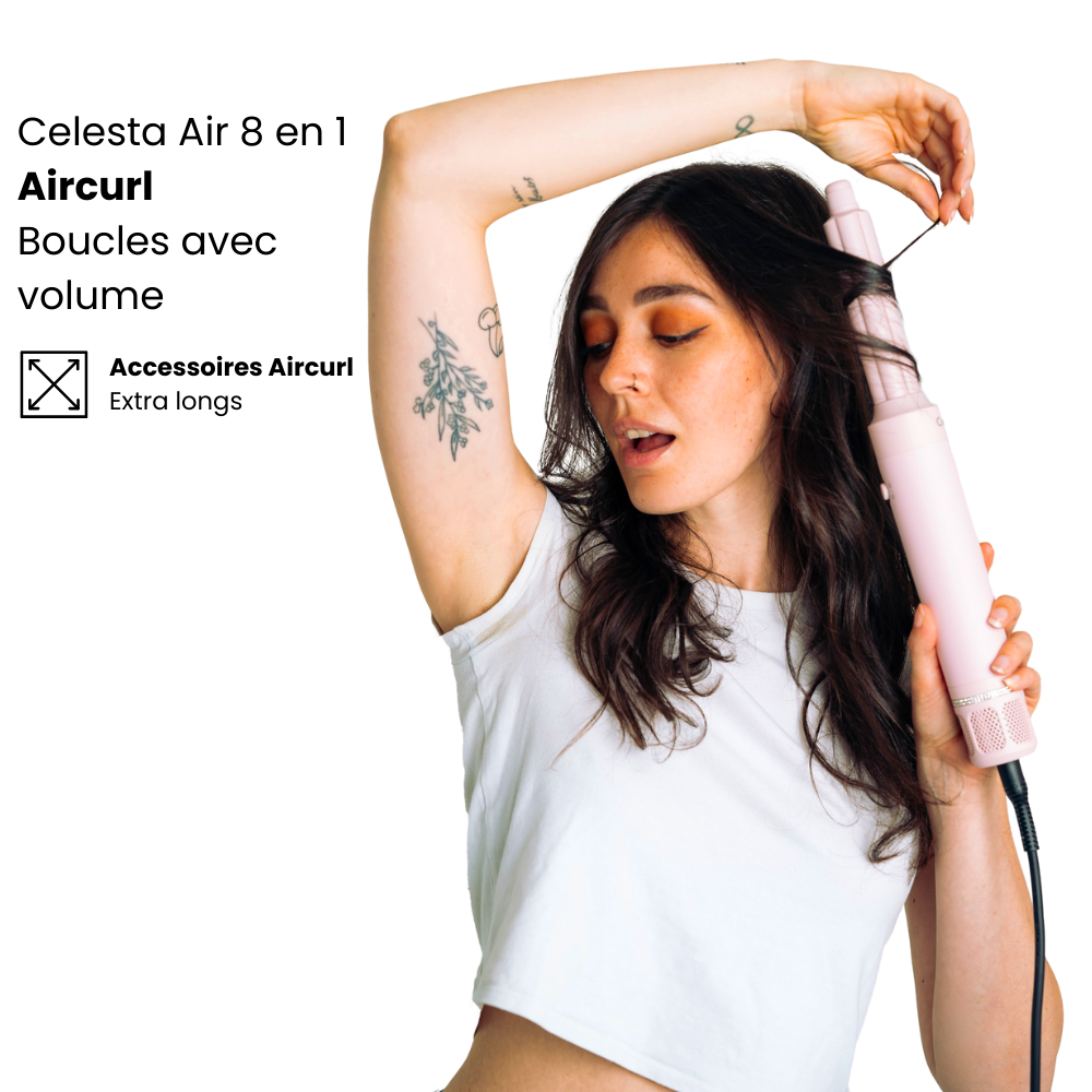 Celesta Sèche-cheveux AirStyler - 8 en 1 Rose