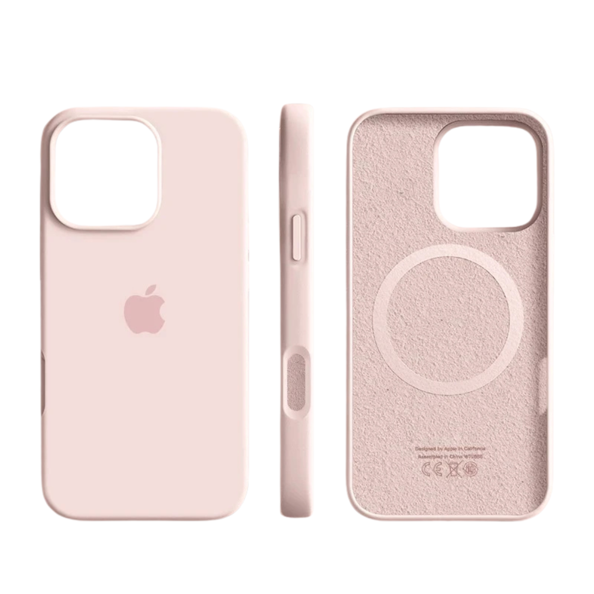 Housse en Silicone pour iPhone avec MagSafe – Résistante aux Chocs – Doublure Douce – Qualité Premium