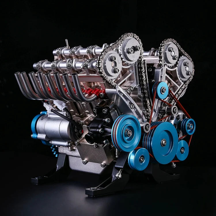Moteur V8 Legacy Decor | Un hommage intemporel au légendaire moteur V8 sous une forme décorative élégante.