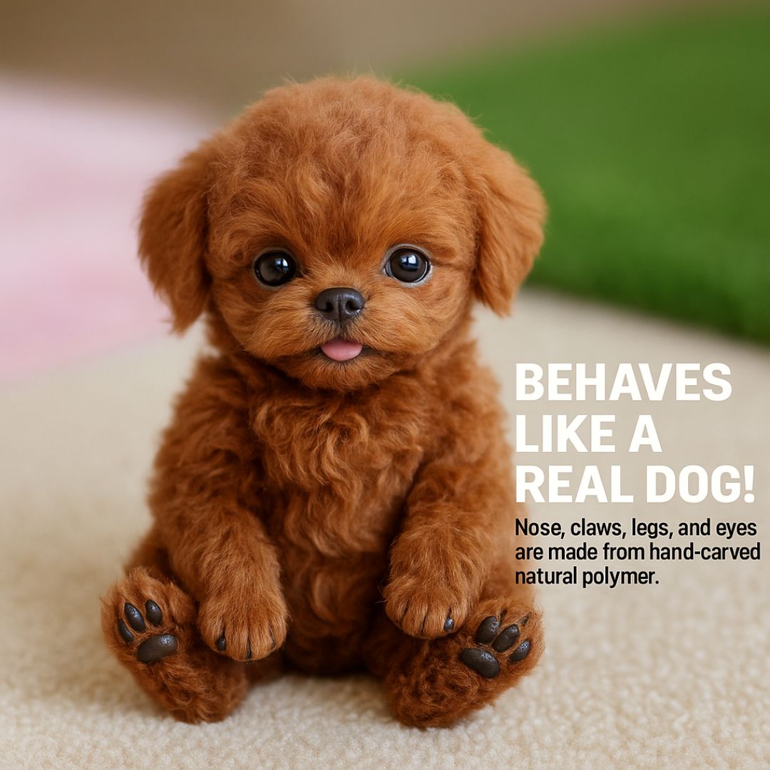 Norvo | Nicoo Robot Chiot Jouet Interactif Réaliste Chien Vivant pour Enfants
