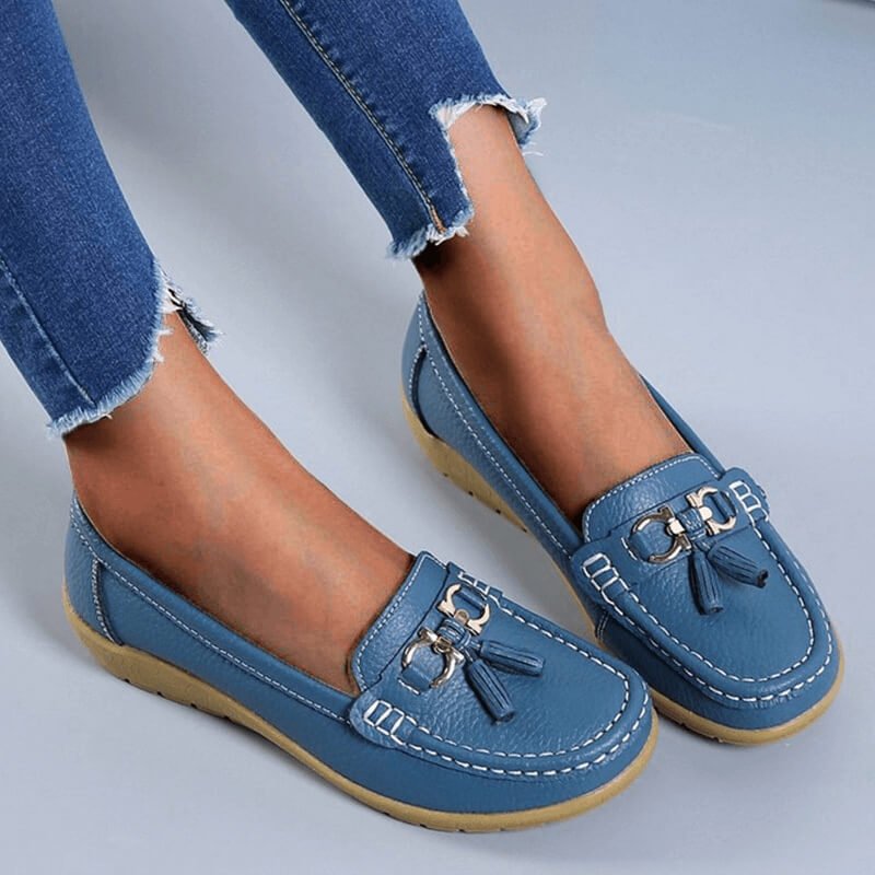 Loafers Orthopédiques en Cuir – Isabella