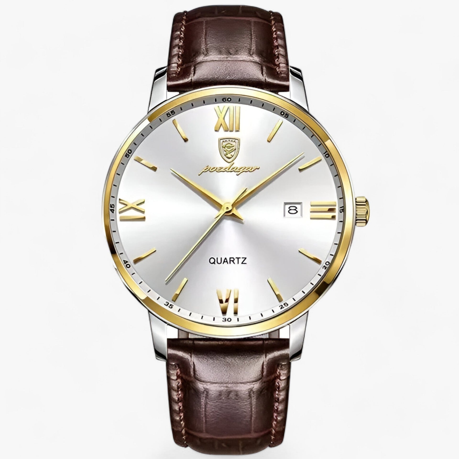 Montre de Luxe pour Homme avec Bracelet en Cuir – Adrien