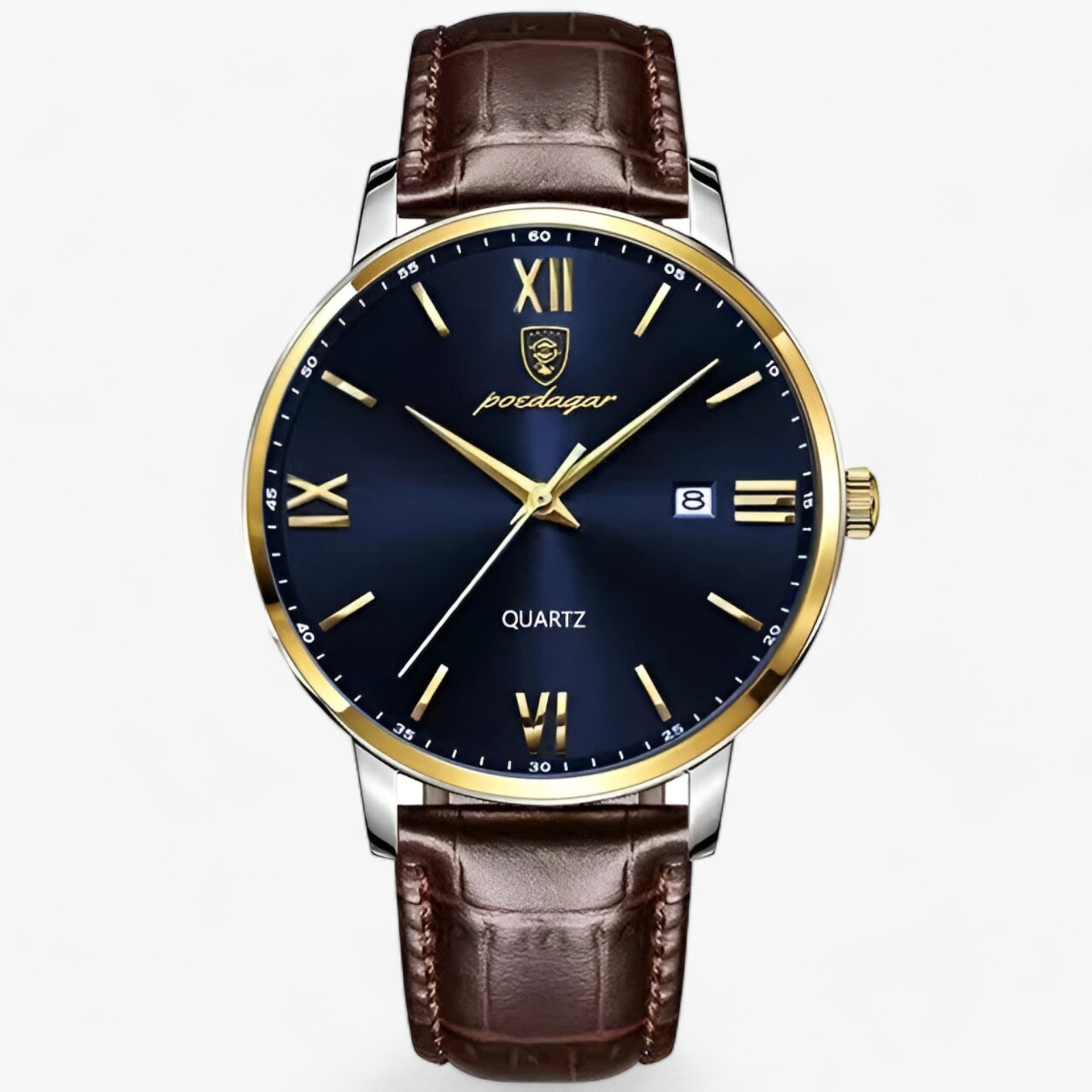 Montre de Luxe pour Homme avec Bracelet en Cuir – Adrien