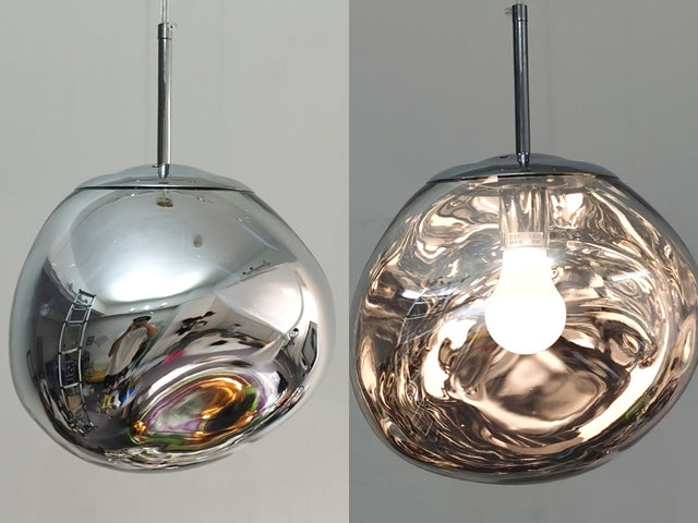 Kroonluchter met Gloeilampen |  Opvallend lava-ontwerp met warme LED-verlichting voor comfortabele, elegante decoratie.